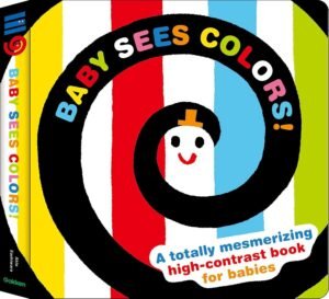 Baby Sees Colors by Akio Kashiwara book cover.