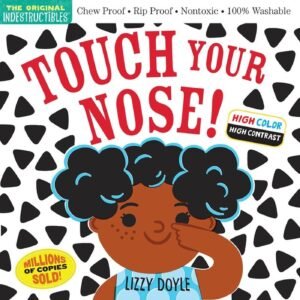 Indestructibles Touch Your Nose High Color High Contrast book cover.