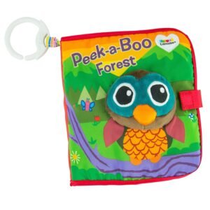 Lamaze Peek-a-Boo Forest soft baby book cover.