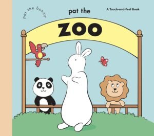 Pat the Zoo by Golden Books book cover.